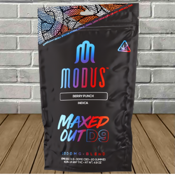 Modus Maxed Out 2:3 D9 + CBD Gummies 1000mg - Image 6