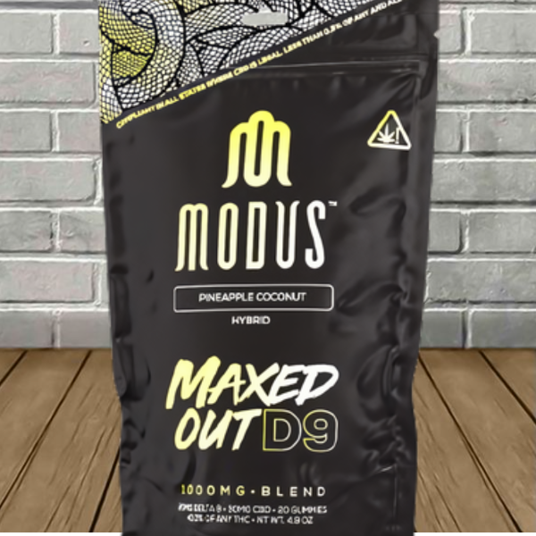 Modus Maxed Out 2:3 D9 + CBD Gummies 1000mg - Image 3