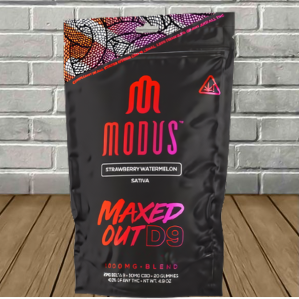 Modus Maxed Out 2:3 D9 + CBD Gummies 1000mg - Image 5