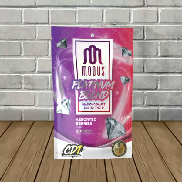 Modus Platinum Blend Diamond Sauce Gummies 3000mg