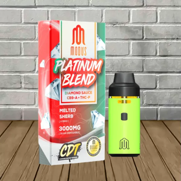Modus Platinum Blend Diamond Sauce Disposable 3g - Image 3