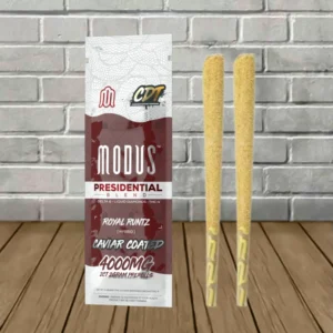 Modus Presidential Caviar Coated THC Blend Prerolls 2x2g - Image 3