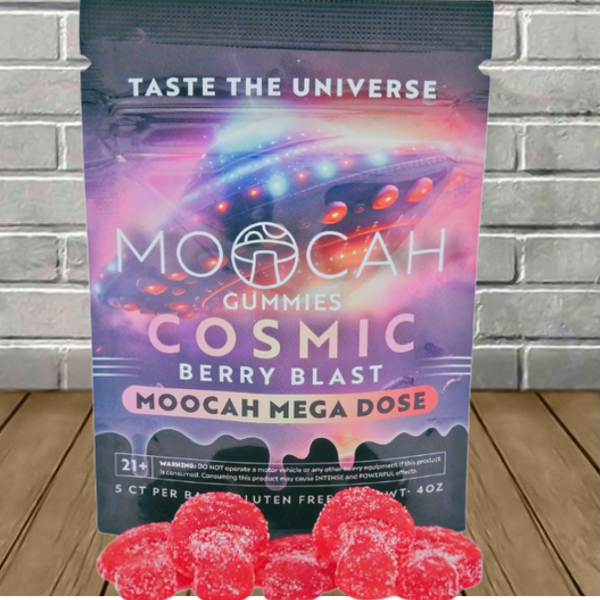 Moocah Mega Dose Mushroom Gummies 5ct - Image 5