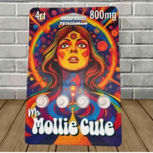 Ms Mollie Cule Mushroom Tablets 4ct
