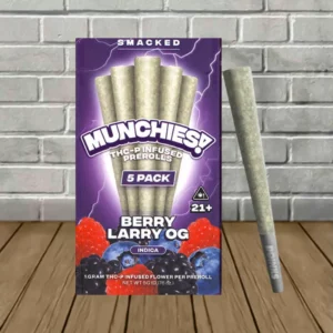 Alternative view of Munchies! THCp Infused Preroll 5ct