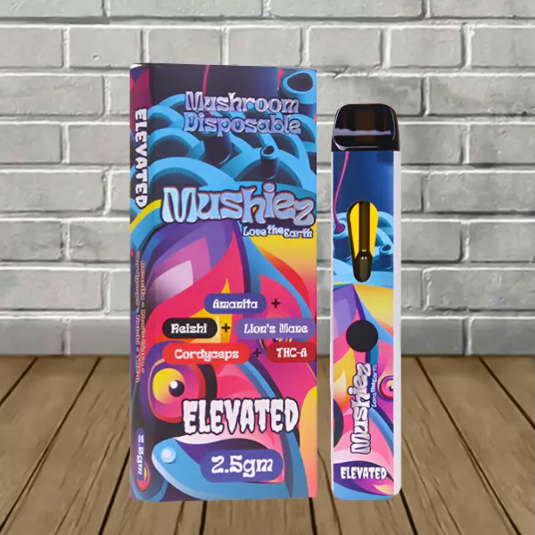 Mushiez Love The Earth Mushroom Disposable 2.5g — DISCONTINUED