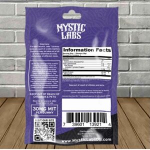 Alternative view of Mystic Labs Kratom Extract Gummies 150mit
