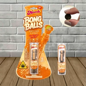 NUMB Hemp Flower + Extract Bong Balls - Image 3