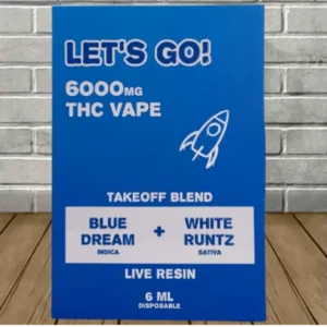 NYB Labs Let’s GO! Live Resin Takeoff Blend Disposable 6ml — DISCONTINUED - Image 4