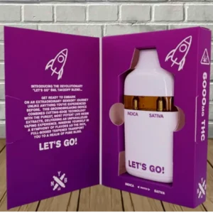Alternative view of NYB Labs Let’s GO! Live Resin Takeoff Blend Disposable 6ml — DISCONTINUED