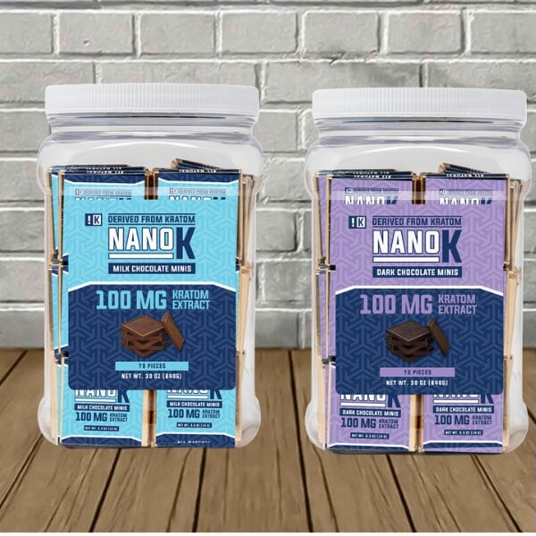 Nano K Kratom Extract Chocolate Minis 100mg