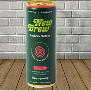 New Brew Kratom + Kava Botanical Seltzer 12fl oz - Image 3