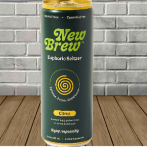Alternative view of New Brew Kratom + Kava Botanical Seltzer 12fl oz