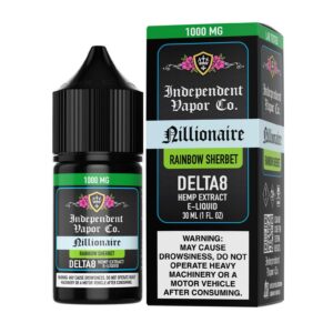 Alternative view of Nillionaire Delta-8 THC Hemp Extract E-Liquid 1000mg