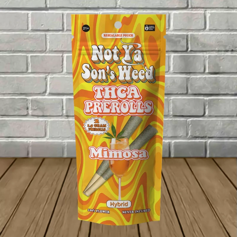 Not Ya Son’s Weed THCa Prerolls 2ct - Image 15