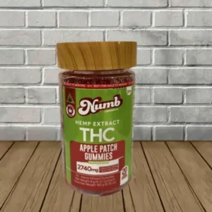 Numb Cannabis Co Delta 8 THC + Delta 9 THC Gummies 2740mg — DISCONTINUED - Image 4