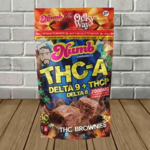 Numb Cannabis Co THCa + D9 + THCP The Ocky Way Brownies 2000mg — DISCONTINUED