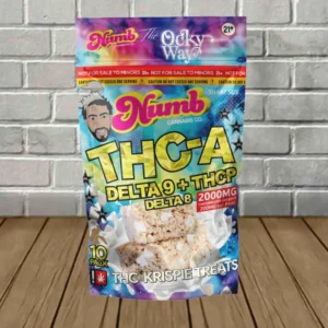 Numb Cannabis Co THCa + D9 + THCP The Ocky Way Krispie Treats 2000mg — DISCONTINUED