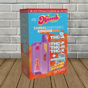 Numb Cannabis Co Super Smoker Liquid Diamond + Shrooms Blend Disposable 5.5g — DISCONTINUED