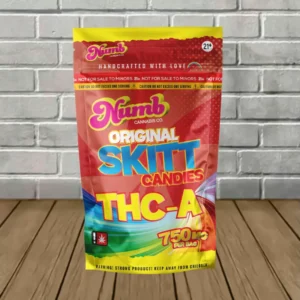 Numb Cannabis Co THCa + THCP Skitt Candies 750mg — DISCONTINUED