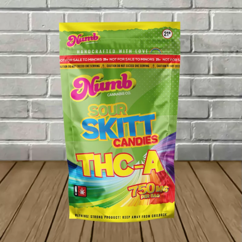 Numb Cannabis Co THCa + THCP Skitt Candies 750mg — DISCONTINUED - Image 2