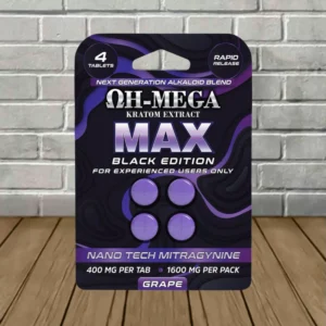 OH-MEGA MAX-NANO-MIT Kratom Extract Tablets 1600mg - Image 4