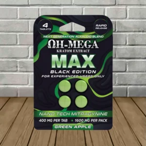 OH-MEGA MAX-NANO-MIT Kratom Extract Tablets 1600mg - Image 6