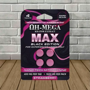 OH-MEGA MAX-NANO-MIT Kratom Extract Tablets 1600mg - Image 8