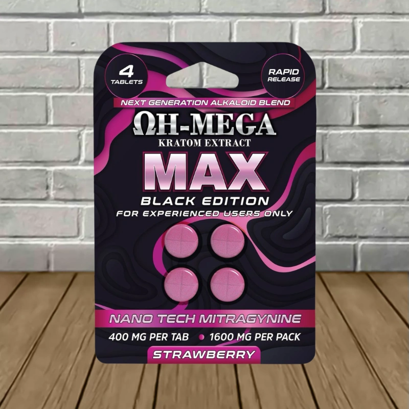 OH-MEGA MAX-NANO-MIT Kratom Extract Tablets 1600mg - Image 8