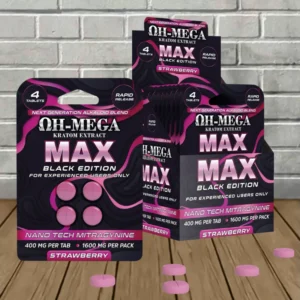 OH-MEGA MAX-NANO-MIT Kratom Extract Tablets 1600mg - Image 9