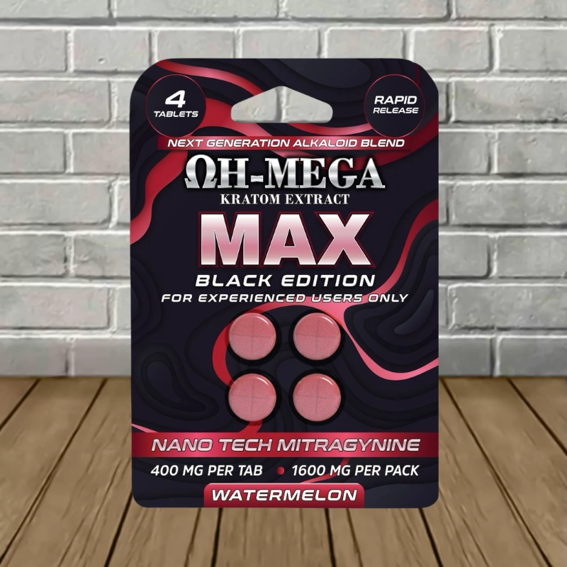 OH-MEGA MAX-NANO-MIT Kratom Extract Tablets 1600mg - Image 10
