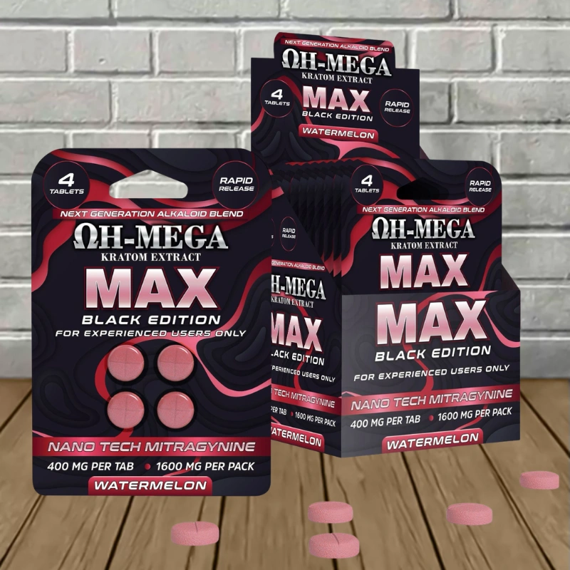 OH-MEGA MAX-NANO-MIT Kratom Extract Tablets 1600mg - Image 11
