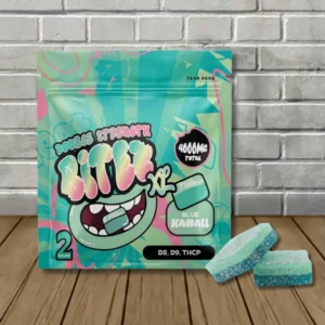 Alternative view of Ocho Extracts Double Stacked XL Bitez Gummies 4000mg