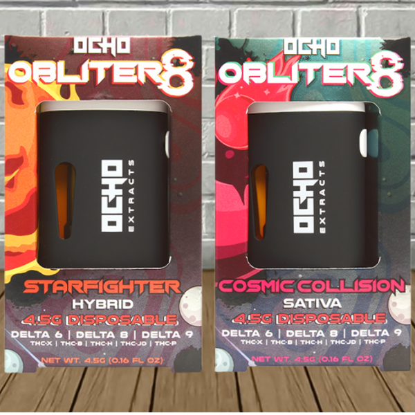 Ocho Extracts Live Resin Obliter8 Disposable 4.5g — DISCONTINUED