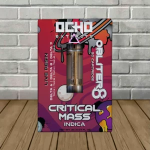 Alternative view of Ocho Extracts Obliter8 THC Blend Cartridge 2g