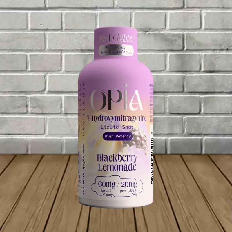 OPiA 7-Hydroxymitragynine High Potency Liquid Extract Shot 60mg Full Case 12ct — DISCONTINUED - Image 2