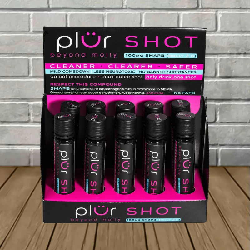 PLÜR Beyond Molly 5-MAPB Empathogen Extract Shot 100mg - Image 6