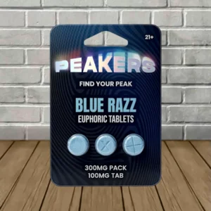 Alternative view of Peakers Euphoric Blend Tablets 300mg