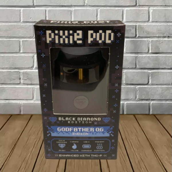 Pixie Dust Pixie Pod THCa + THCP Black Diamond Edition 4ml - Image 5