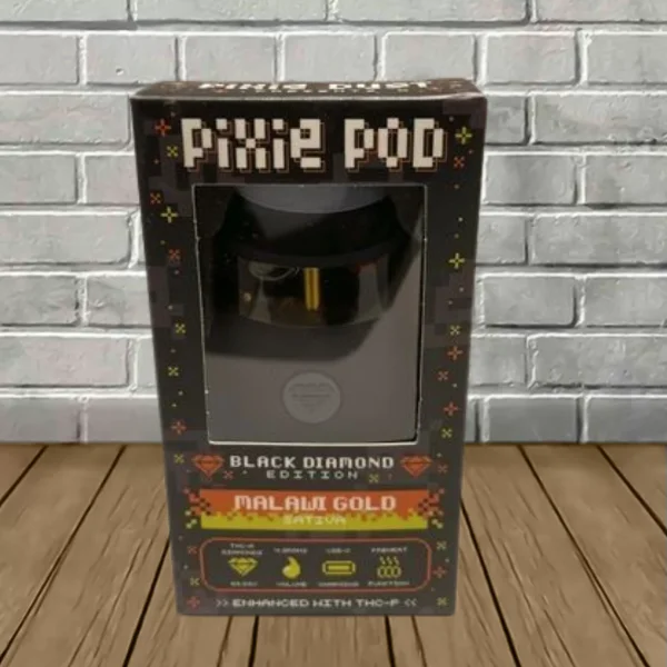 Pixie Dust Pixie Pod THCa + THCP Black Diamond Edition 4ml - Image 4