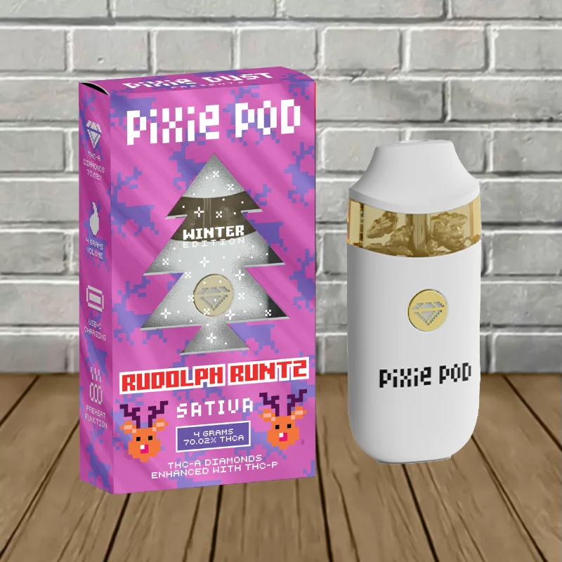 Pixie Dust Pixie Pod THCa + THCP Black Diamond Edition 4ml - Image 14