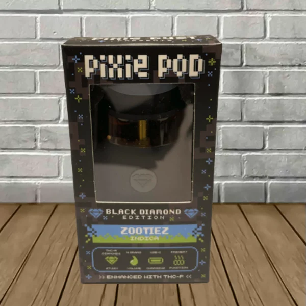 Pixie Dust Pixie Pod THCa + THCP Black Diamond Edition 4ml - Image 7