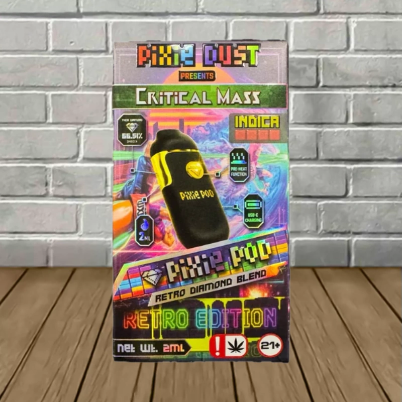 Pixie Dust THCa Retro Diamond Blend Disposable 2g - Image 4