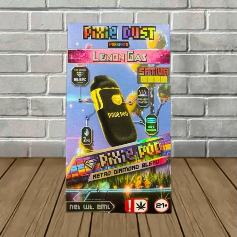 Pixie Dust THCa Retro Diamond Blend Disposable 2g - Image 5
