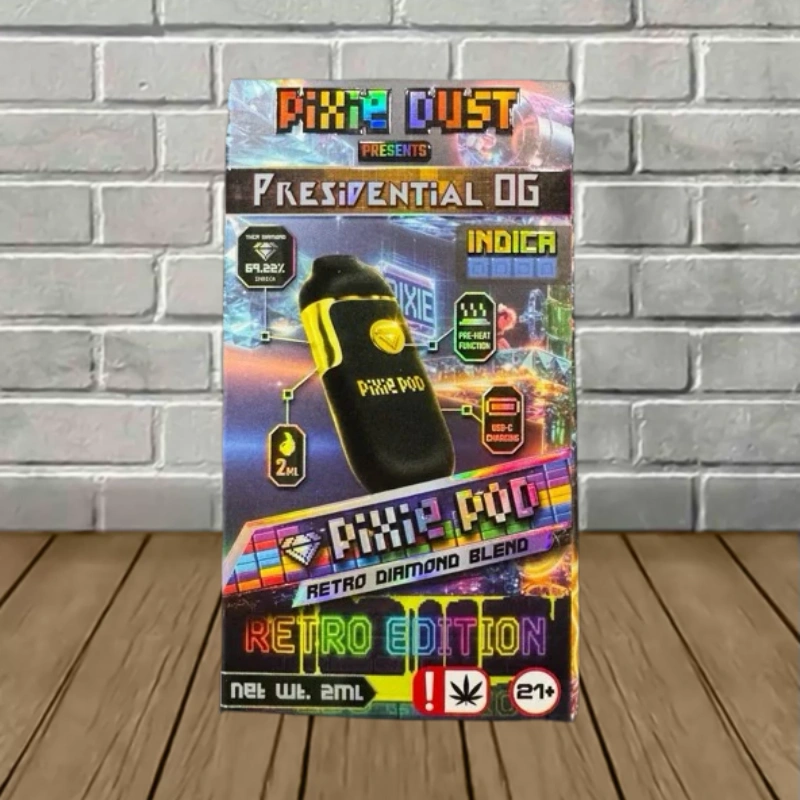Pixie Dust THCa Retro Diamond Blend Disposable 2g - Image 6