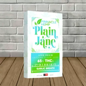 Pinnacle Hemp Plain Jane Live Resin THCa Disposable 1g - Image 3