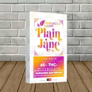 Pinnacle Hemp Plain Jane Live Resin THCa Disposable 1g - Image 4