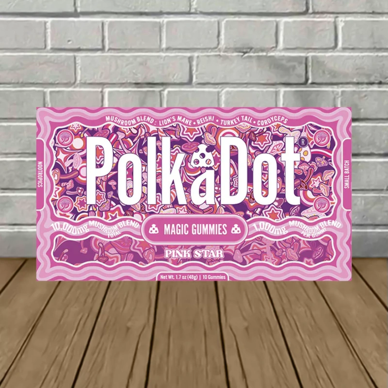 Polk-A-Dot Mushroom Gummies 10,000mg - Image 6