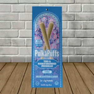 PolkaDot Polka Puff THCa Diamond Prerolls – 2ct