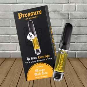 Pressure LA Aces THCa Liquid Diamonds + THCP Cartridge 1g - Image 9